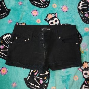 Ambiance Dark Denim Jean Shorts